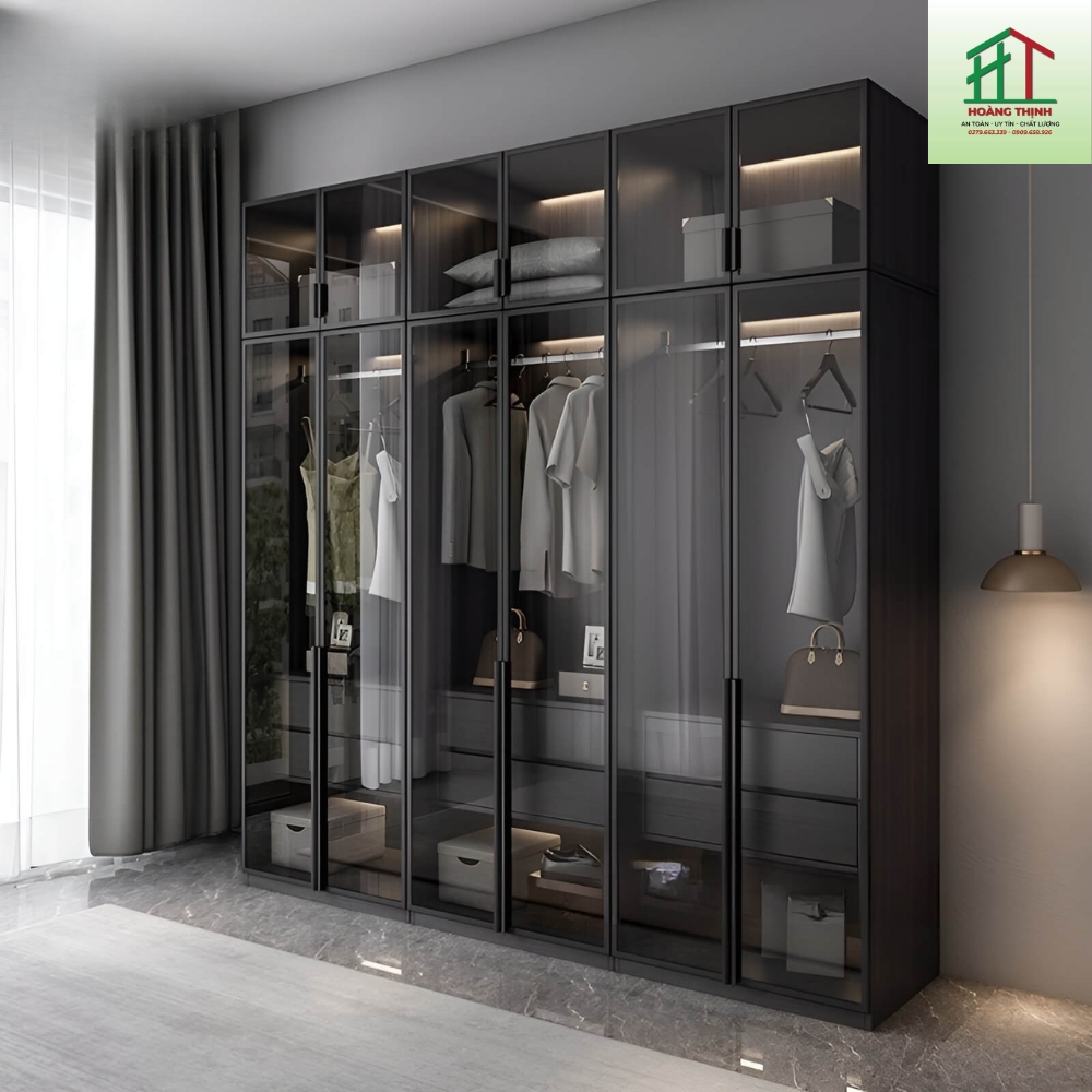 Cánh Kính Tủ Quần Áo CA02