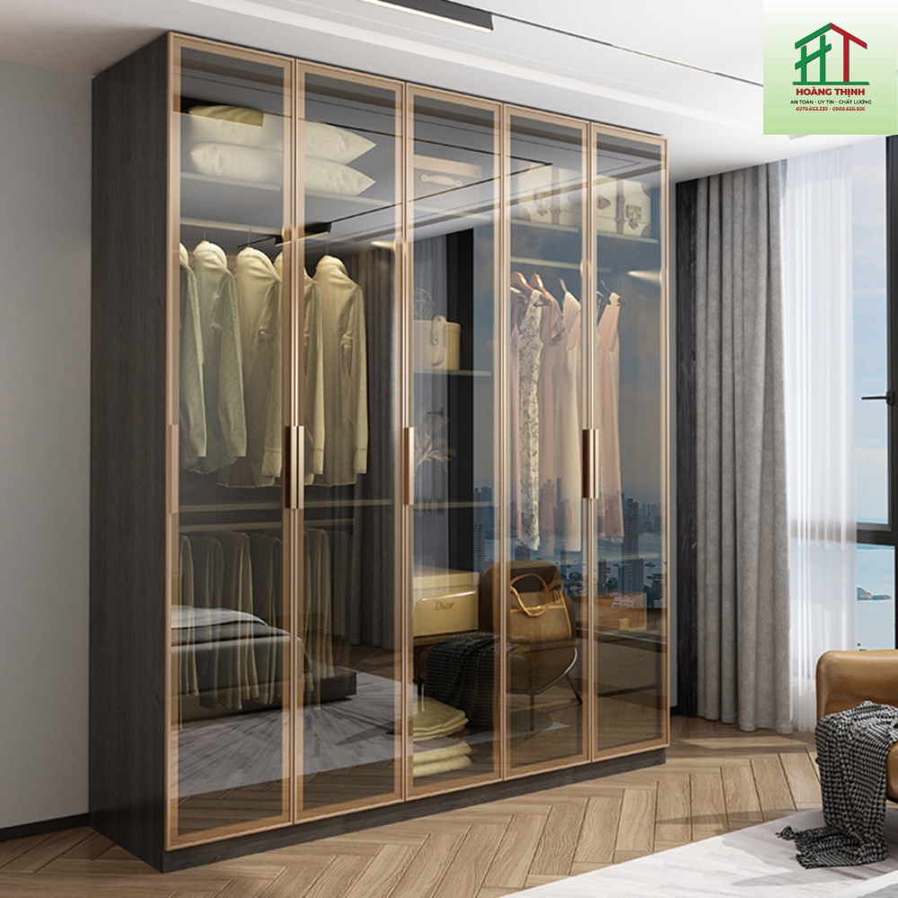 Cánh Kính Tủ Quần Áo CA04