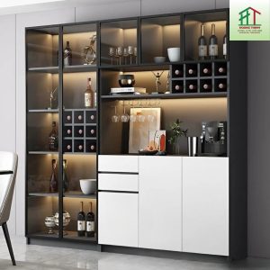 Tủ Rượu Cánh Kính Cao Cấp TR01