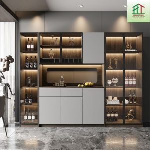 Tủ Rượu Cánh Kính Cao Cấp TR03