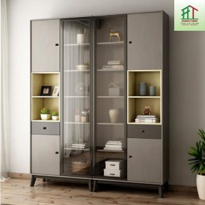 Tủ Trang Trí Cánh Kính Cao Cấp TT04