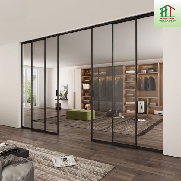 Vách Ngăn - Cửa Lùa Giảm Chấn Cao Cấp VC03